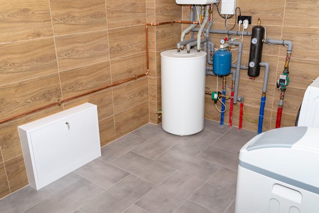 Residential water heater and plumbing system installed in Temecula
